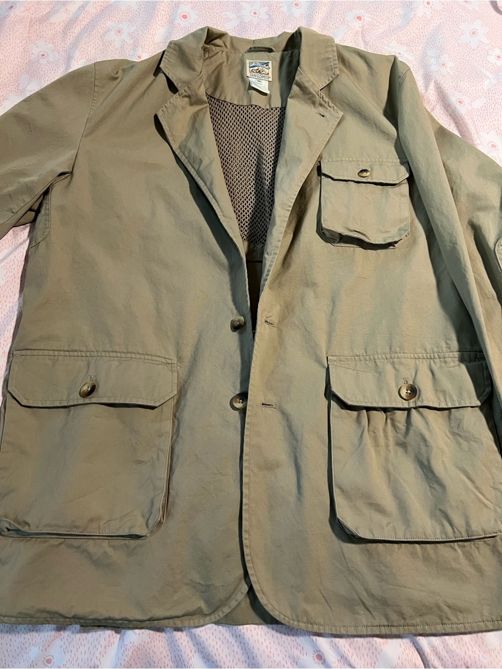 TravelSmith Men's Safari Travel Blazer Utility Jacket